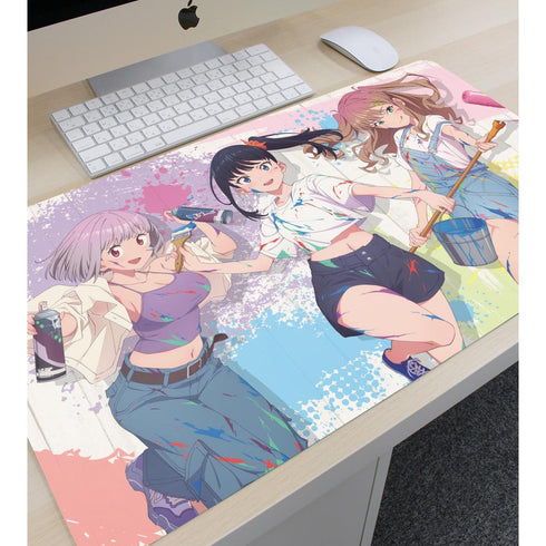 『グリッドマンユニバース』描き下ろし 集合 ペインタースタイルver. マルチデスクマット